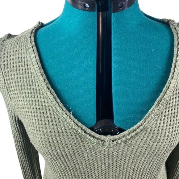 Lazy Sunday Waffle Tunic Top - Picture 3 of 5